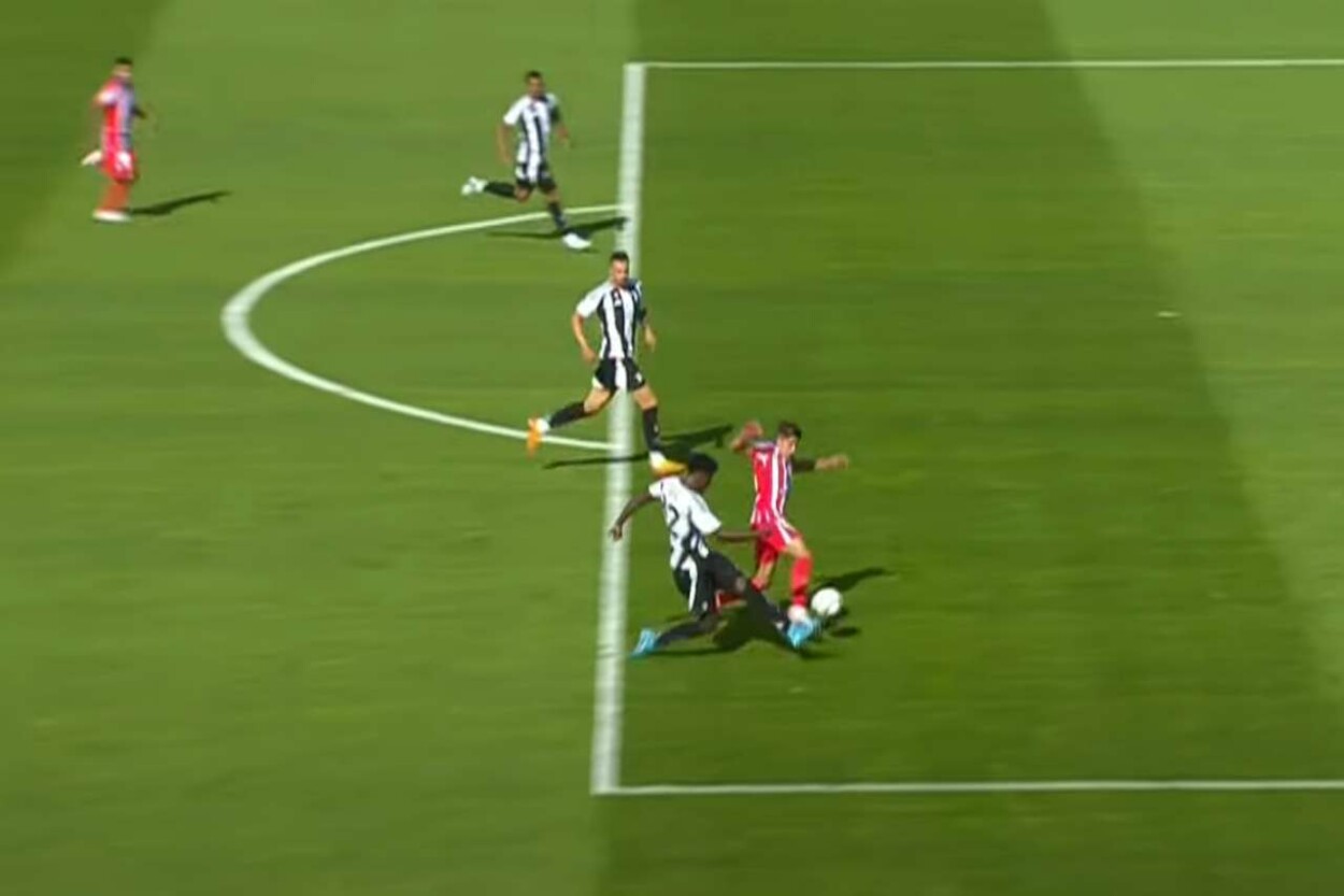 VIDEO – Cabal da horror: svarione assurdo contro l’Atletico