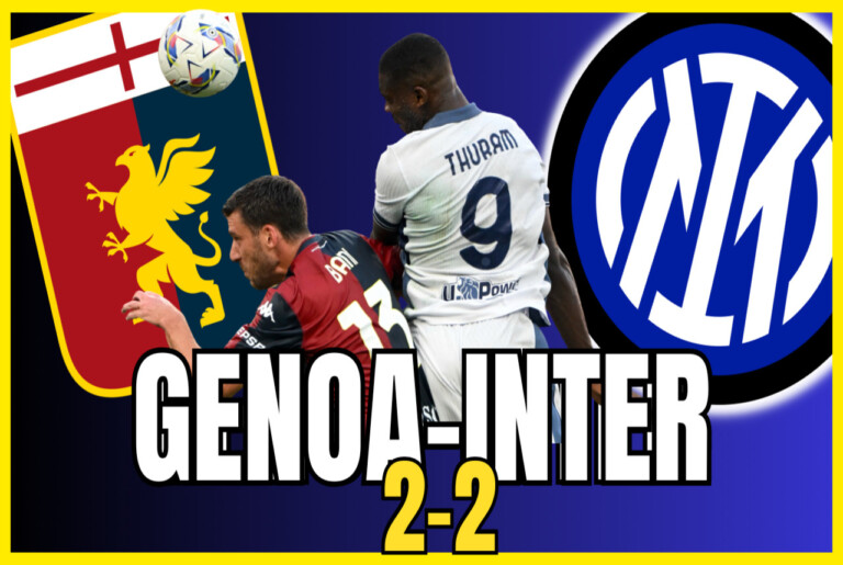 VIDEO – GENOA INTER 2-2: CALMA E SANGUE FREDDO…