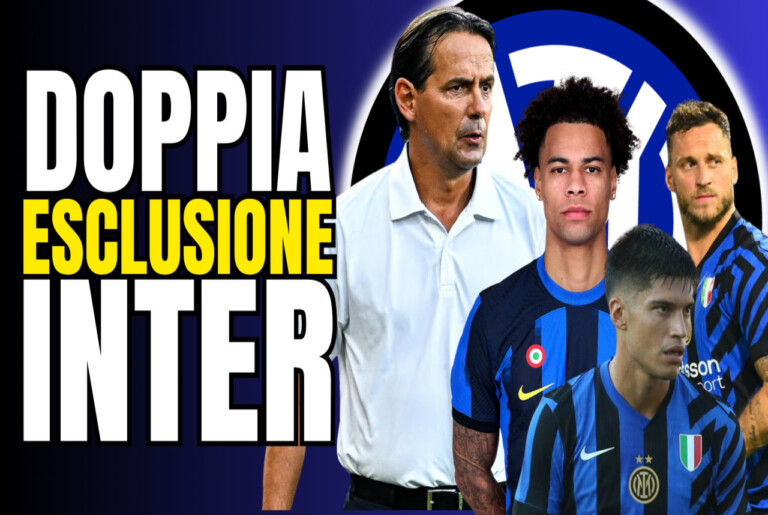 VIDEO – DUE ESCLUSI dalla Lista INTER e Nuova CESSIONE a mercato chiuso