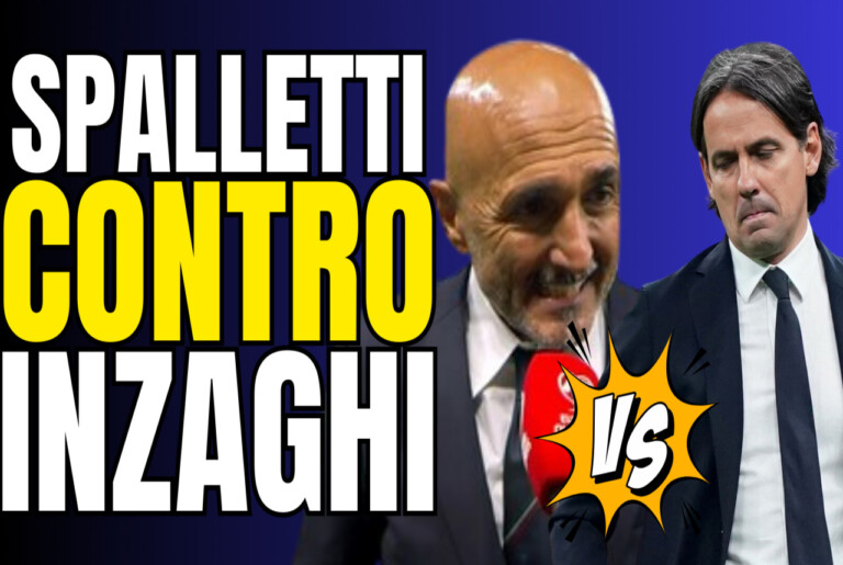 VIDEO – La FIGURACCIA di Spalletti con l’Attacco a INZAGHI e l’Inter