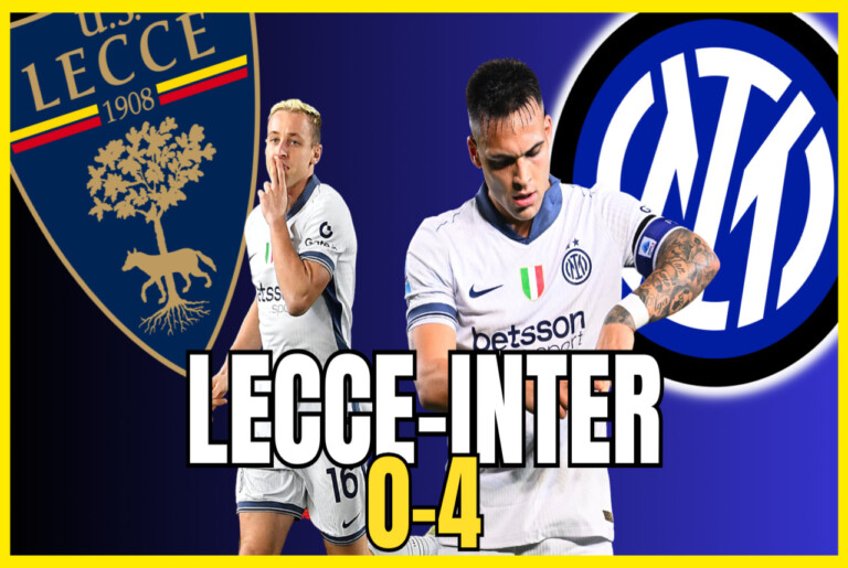 VIDEO – LECCE INTER 0-4: SOLO NOTIZIE POSITIVE!! E FRATTESI…