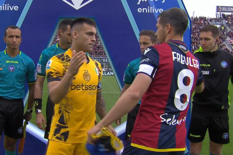 Pagelle Bologna-Inter: frittata Bisseck-Dimarco Lautaro Martinez e Freuler prima di Bologna-Inter