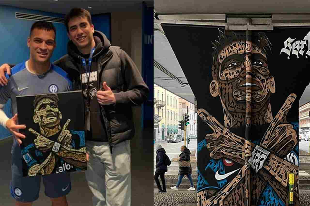 ESCLUSIVA – Sorte: “Vi racconto il murales a Lautaro e la sua chiamata”