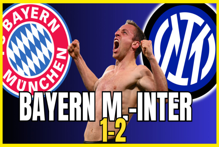 VIDEO – BAYERN MONACO INTER 1-2: MOSTRUOSIIIIIIIIIII! LAUTARO GIGANTESCO!