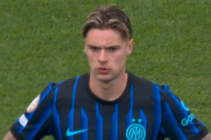 Nicola Zalewski in campo per Inter-Urawa Red Diamonds