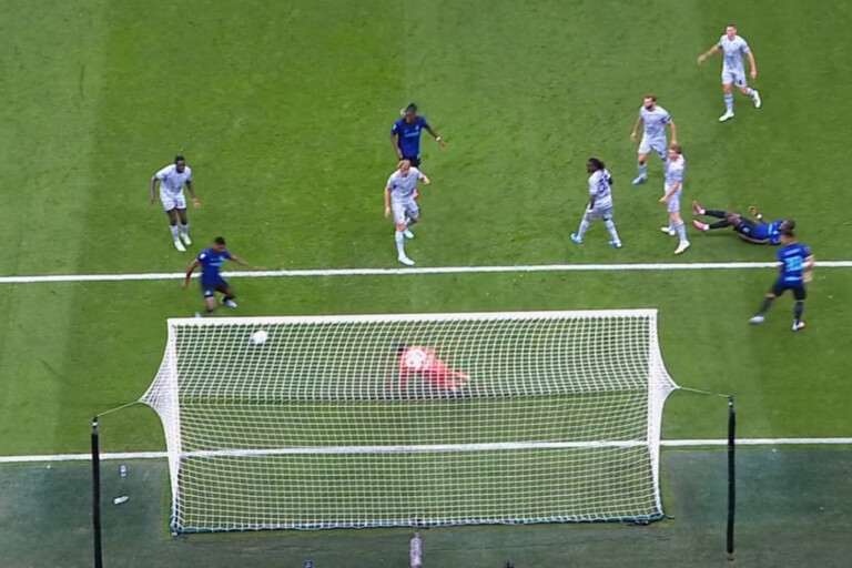 Gol di Dumfries in Inter-Udinese