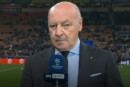 Beppe Marotta prima di Inter-Slavia Praga