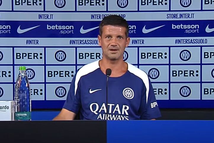 Cristian Chivu in conferenza prima di Inter-Sassuolo