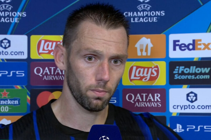 Stefan De Vrij prima di Ajax-Inter
