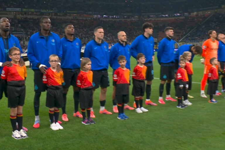 Inter in campo per Inter-Slavia Praga