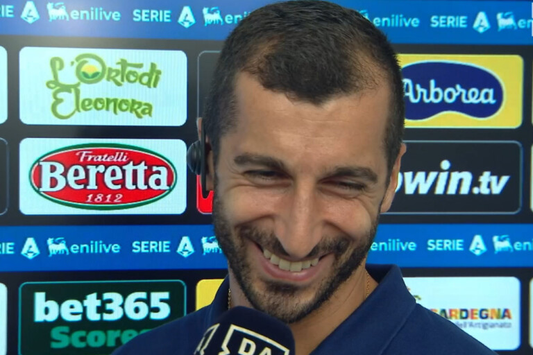 Henrikh Mkhitaryan dopo Cagliari-Inter