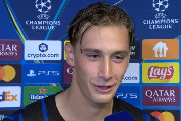 Pio Esposito dopo Ajax-Inter