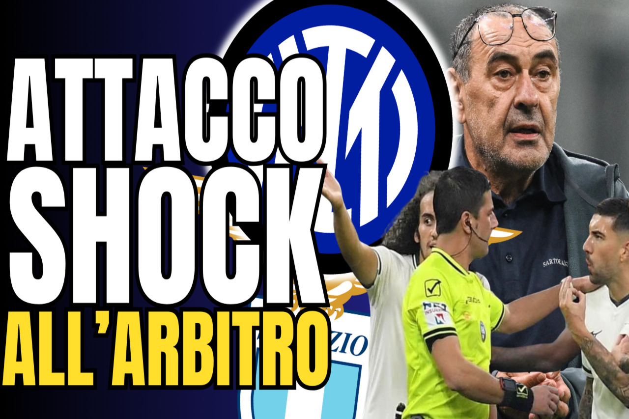 VIDEO – Attacco SHOCK all’arbitro e 5 cose che NON hai visto in Inter-Lazio 2-0
