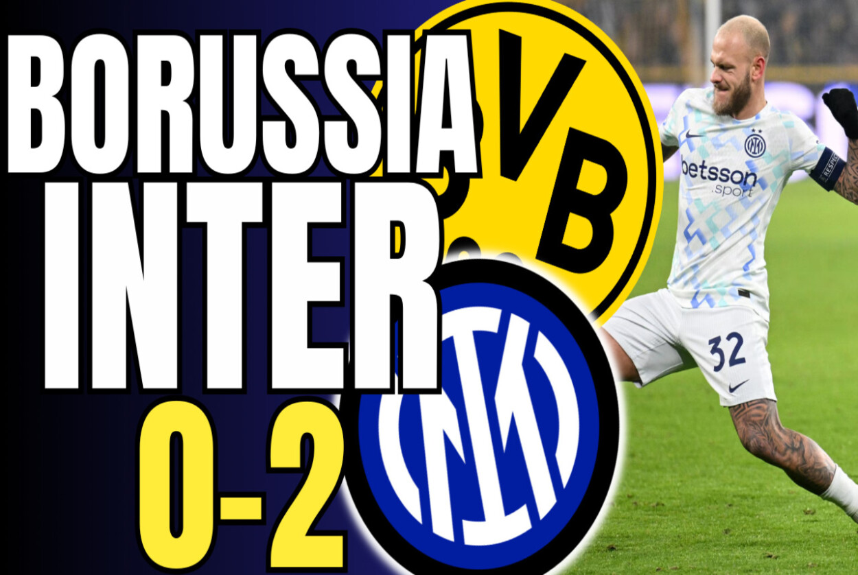 VIDEO – BORUSSIA DORTMUND INTER 0-2: A TANTO COSÌ DAL MIRACOLO!! || Highlights e analisi