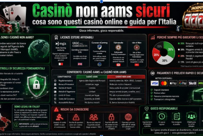 Casinò non aams sicuri cosa sono questi casinò online e guida per l’Italia