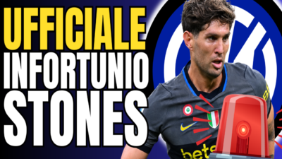 VIDEO – L’ULTIM’ORA sull’infortunio di STONES che allarma i tifosi dell’Inter