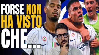 VIDEO – Dammi 15 minuti e ti faccio CAMBIARE idea su Roma-Inter 2-2